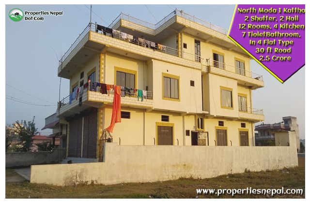 FeaturedBhairahawa 2.5 Storey House On Sale Real Estate Butwal